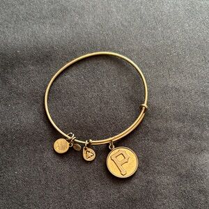 Alex and Ani Pirate Baseball Charm Bracelet